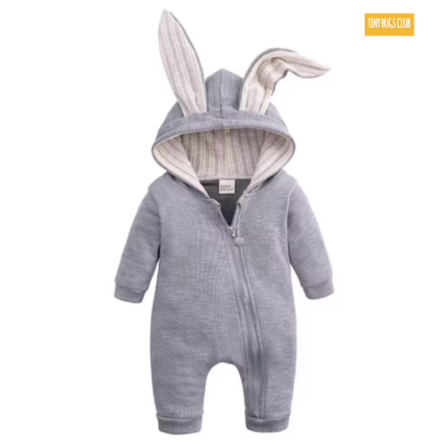 Baby Bunny Ears Romper (0-12 months)