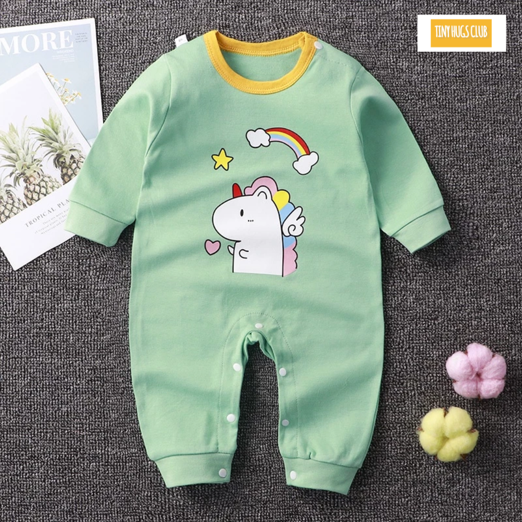 Unisex Baby Sleeping Jumpsuit – Soft & Comfortable (0–12 Months)
