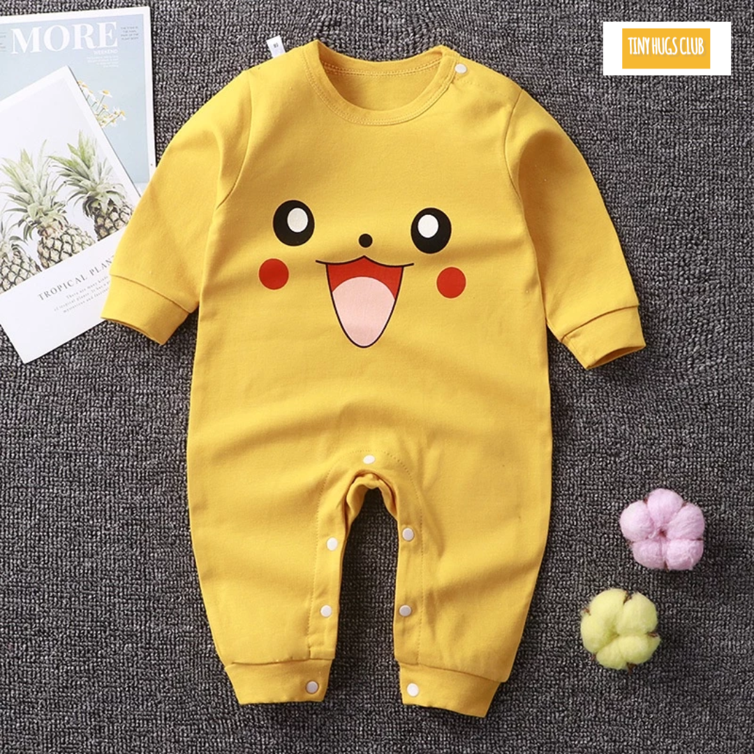 Unisex Baby Sleeping Jumpsuit – Soft & Comfortable (0–12 Months)