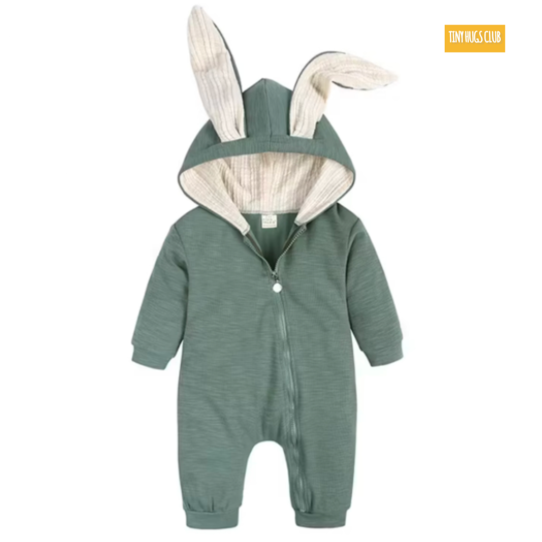 Baby Bunny Ears Romper (0-12 months)