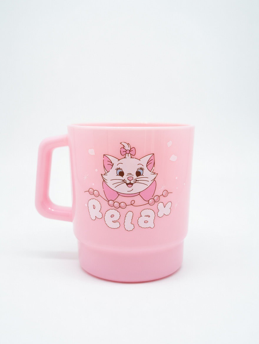 Cute Pink Marie the Cat Durable Cup